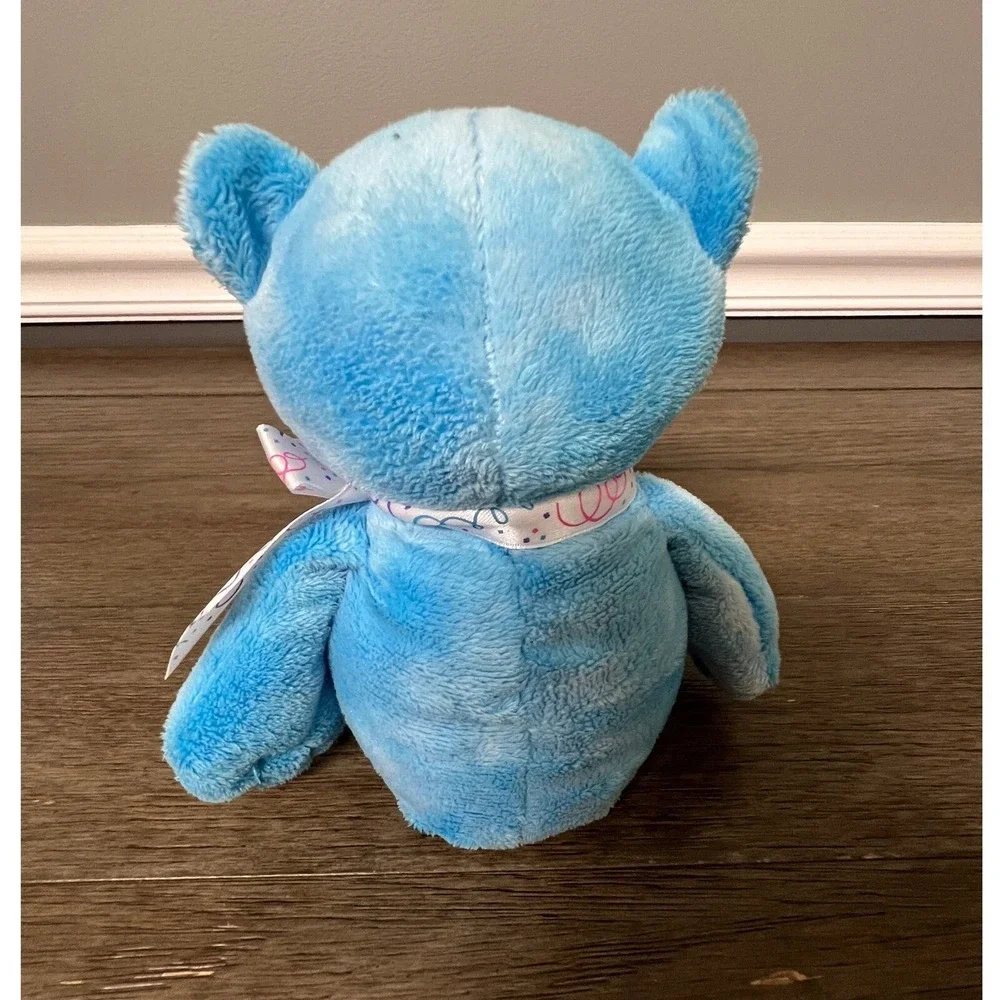 Ganz Plush Teddy Bear #1 Grad Blue Stuffed Animal Toy‎ with Ribbon